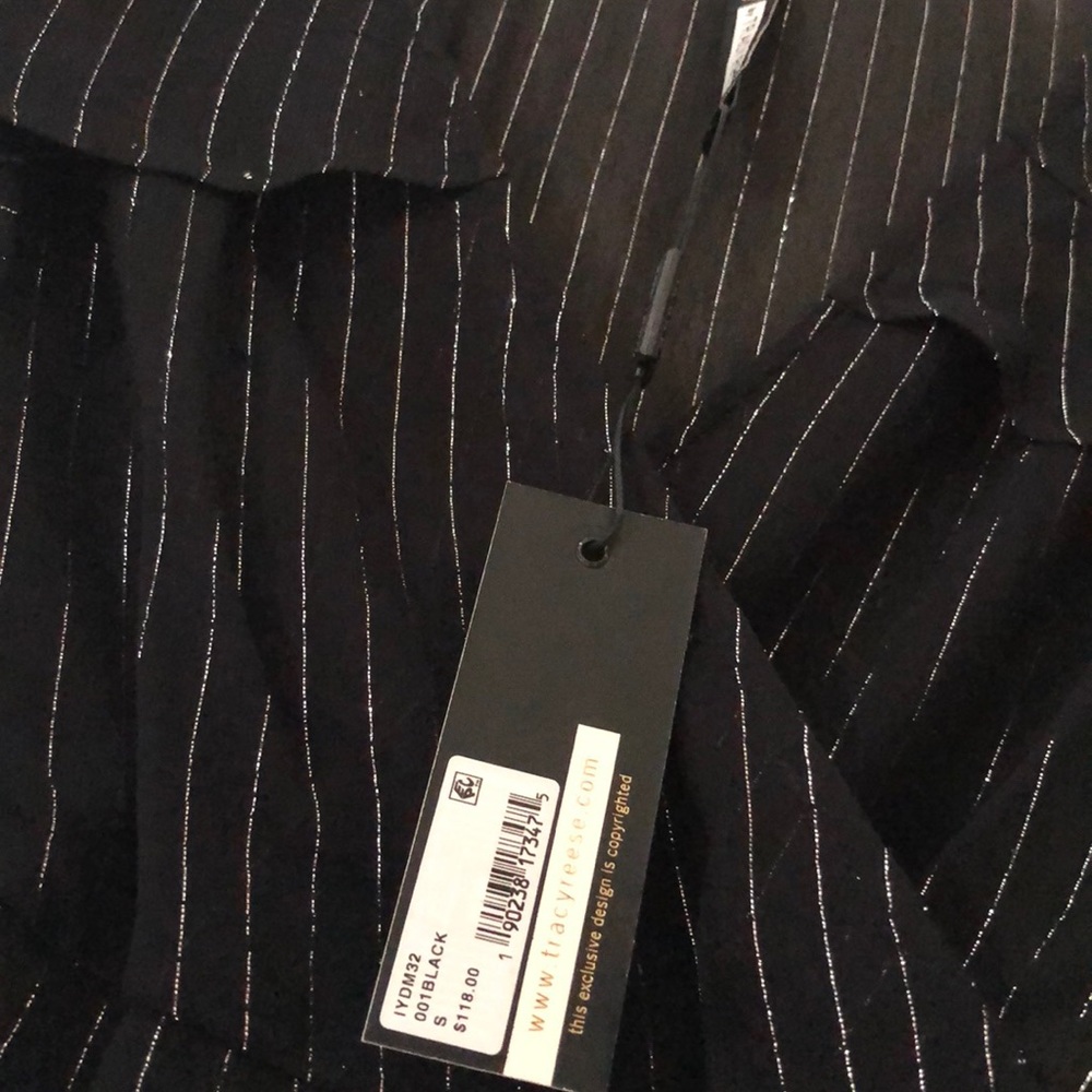 🆕PLENTY by TRACY REESE Striped Blouse, SMALL, NWT - Picture 4 of 6